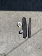 Halogen z osłonką prawy, biały, bmw x3, e83