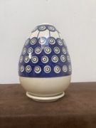 Bolesławiec Duże Jajko Dekoracyjne Sygnowane