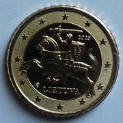 LITWA 2025 1 EURO UNC !!!!!!!!!!