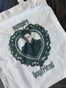 Torba bawełniana torebka tote bag bawełna cotton beżowa Twilight zmierzch 