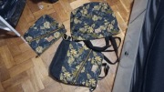 Zestaw damski plecak+ kosmetyczka+ torba shopper