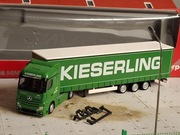 Herpa Mercedes Actros z naczepą kurtynową Kieserling