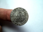 POLSKA: 1/12 TALARA (2 GROSZE) 1750 R