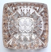 Popielniczka kryształowa ciężka misa popielnica