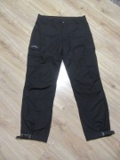 LUNDHAGS damskie spodnie trekkingowe turystyczne czarne _ 44 / XXL