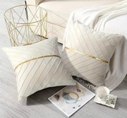 Glamour poszewka na poduszke 45x45