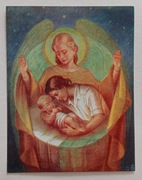 Modlitwa rodziców - obrazek z modlitwą 