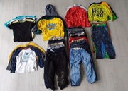 ZESTAW KOMPLET 52 UBRAŃ DLA CHŁOPCA DZIECKA 5 LAT 110