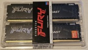 Kingston FURY Beast Black 32GB (2x16GB) 6000MHz CL36 DDR5