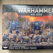 Warhammer 40K box space marines Iron Halo Strike Force