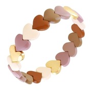 Bransoletka emaliowana elastyczna