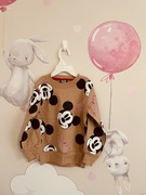 Bluza myszka miki brąz