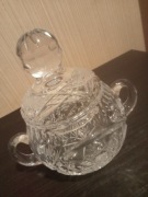 Kryształowa cukiernica