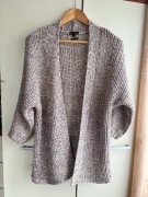 40 L Massimo Dutti sweter narzutka melanż 