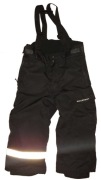 Spodnie narciarskie EVEREST, mocne, szelki - roz. 92