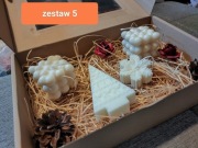 Świece ozdobne zestaw 