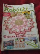 Diana Robótki 4/2017 Wzory serwetek i bieżników