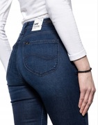 Lee scarlett high jeansy damskie 
