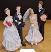 Figurka para młoda ślub przydasie półprodukty 