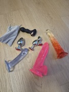 Dildo korki analne korek wibrujący 