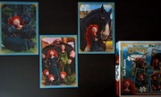 Puzzle dla dzieci. Brave. Merida Waleczna. Disney. 3 in 1.Trefl
