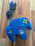 Oryginalny Kontroler Nintendo 64 N64 Blue Pad Bardzo Dobry Stan
