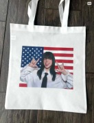 Torebka torba tote bag materiał non woven billie eilish 