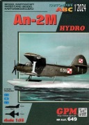 GPM 1 2024 NR.649 AN-2 HYDRO model 1:33 modelarz