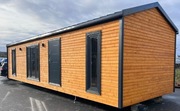 Domek mobilny o wymiarach zewnętrznych 4m×12m