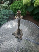 Stary świecznik  do renowacji -30 cm wysokości