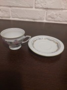 Clasic Rose filiżanka że spodkiem