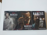 NARCOS - SEZON 1, 2, 3 - DVD-  W FOLII -  POLSKIE WYDANIA