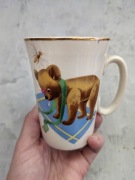 Unikat, porcelit Pruszków retro vintage prl ceramika 