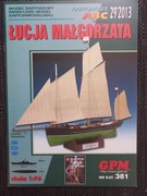 Model Kartonowy GPM 381 Lugier ŁUCJA MAŁGORZATA 
