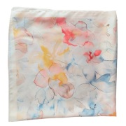 Apaszka chustka kwiaty pastelowe kolory 70x70cm