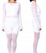 Kombinezon strój kostium do endermologii MASAŻU SPA  rozmiar M BIAŁY mocny