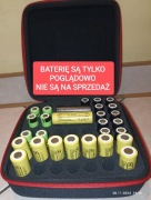 Futerał pokrowiec na baterię akumulatorki litowo-jonowe 18650 i 21700