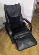 Fotel masujący z podnóżkiem super dla zdrowia i relaxu Micro computer LM610