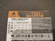 Zasilacz Corsair cmpsu-750tx 750W