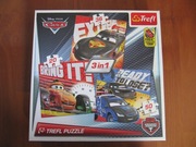 Cars/ Auta Puzzle 3w1 20+36+50 elementów Trefl