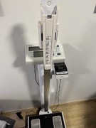 Waga medyczna Charder z wydrukiem i ze wzrostomierzem teleskopowym z