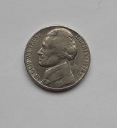 MONETA 5 CENTÓW AMERYKAŃSKICH 1975 r