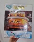 Pościel dziecięca bawełna satynowa 160x200 + 2 poduszki + prześcieradło 