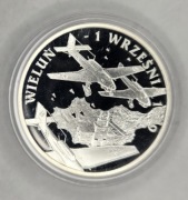 Kolekcjonerska moneta 10zł Wieluń 1 września 1939 