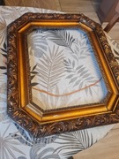 Stara zdobiona rama do obrazu ew lustra, 56 x 68 cm