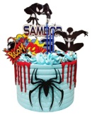 Dekoracja na tort Spiderman