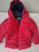 Benetton Zara kurtka zimowa S chłopiec uzywana