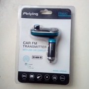 Transmiter samochodowy FM Peiying Basic URZ0461 Nowy + Pilot