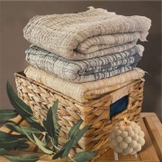 Duży ręcznik kąpielowy, plażowy, hammam. Swiateczna promocja 100% bawełna. 