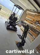 Minikoparka Cartiwell CW-12 KOOP 1.2t 3x łyżki Niezawodna Mini-Koparka